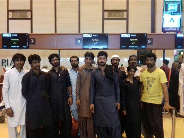 آزادی 10 ملوان ایرانی زندانی در کراچی پاکستان