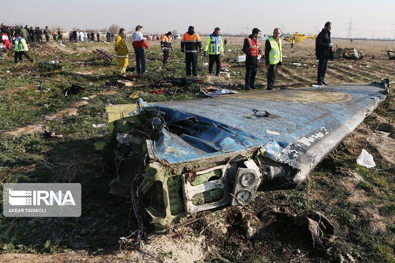 خبرنگاران گزارش پیشرفت تحقیقات سانحه هواپیمای اوکراینی منتشر شد
