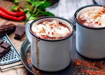 طرز تهیه هات چاکلت مکزیکی